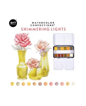 Art Philosophy Watercolor Confections Shimmering Lights (590260)