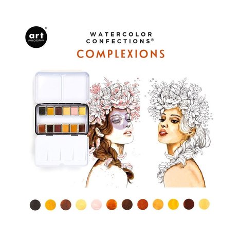 Art Philosophy Watercolor Confections Complexion (631857)