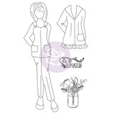 Prima Marketing Becky Cling Stamps (913007) (DISCONTINUED)