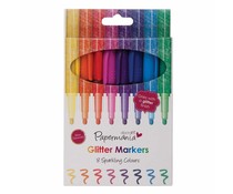Papermania Glitter Markers (8pcs) (PMA 8511004)