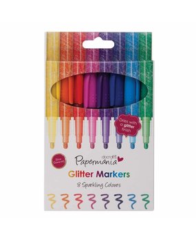 Papermania Glitter Markers (8pcs) (PMA 8511004)