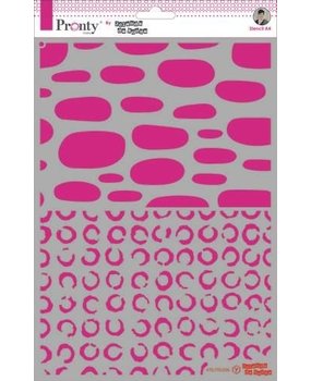 Pronty Crafts Circles A4 Stencil (470.770.036) (OUTLET)