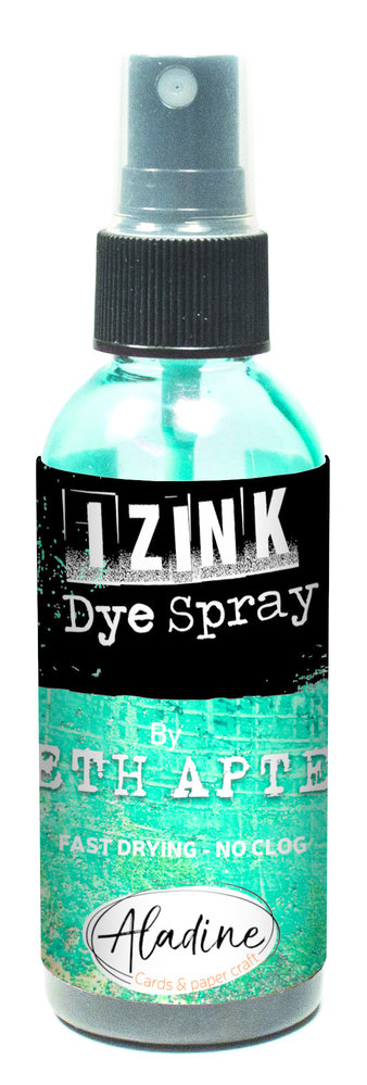 Aladine Izink Dye Spray Turquoise (80ml) (80475) (DISCONTINUED)