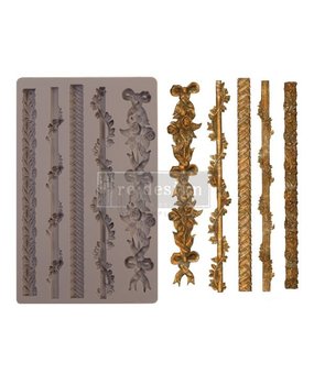Re-Design with Prima Sicilian Borders 5x8 Inch Mould (641054)