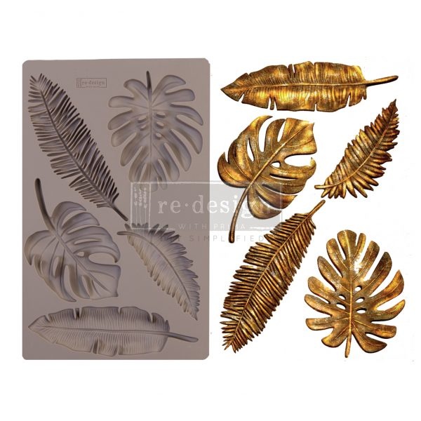 Re-Design with Prima Monstera 5x8 Inch Moulds (645588) - Craftlines