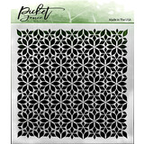 Picket Fence Studios Flowers Stencil (SC-161) (DISCONTINUED)
