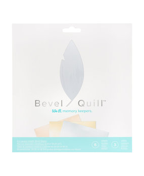 We R Makers Bevel Quill Bevel Board Sheets Metallic (661146) (OUTLET)