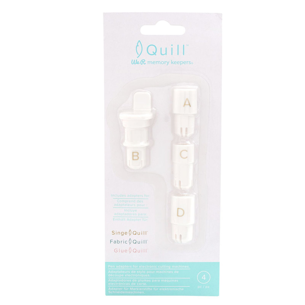 We R Makers Quill Pen Adapter (4pcs) (661159) (OUTLET) We R Makers Quill Pen Adapter (4pcs) (661159) (OUTLET)