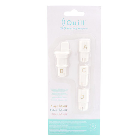 We R Makers Quill Pen Adapter (4pcs) (661159) (OUTLET) We R Makers Quill Pen Adapter (4pcs) (661159) (OUTLET)