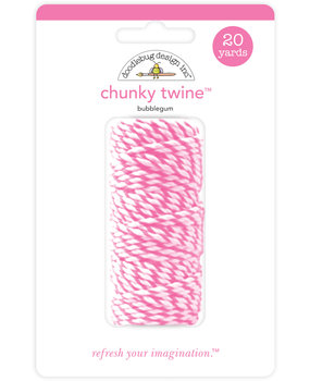 Doodlebug Design Bubblegum Chunky Twine (4805) (DISCONTINUED) Doodlebug Design Bubblegum Chunky Twine (4805) (DISCONTINUED)