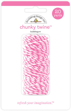 Doodlebug Design Bubblegum Chunky Twine (4805) (OUTLET)