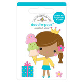 Doodlebug Design Birthday Princess Doodle-Pops (6635) (DISCONTINUED)