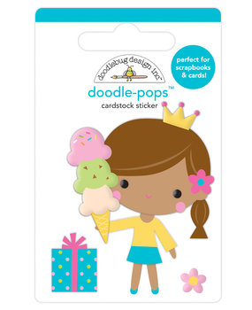 Doodlebug Design Birthday Princess Doodle-Pops (6635) (DISCONTINUED)