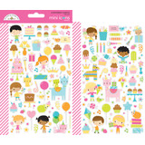 Doodlebug Design Hey Cupcake Mini Icons Stickers (6644) (DISCONTINUED)