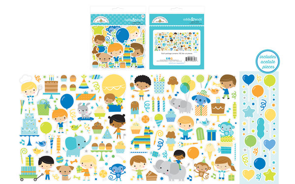 Doodlebug Design Party Time Odds & Ends (6658) (OUTLET)