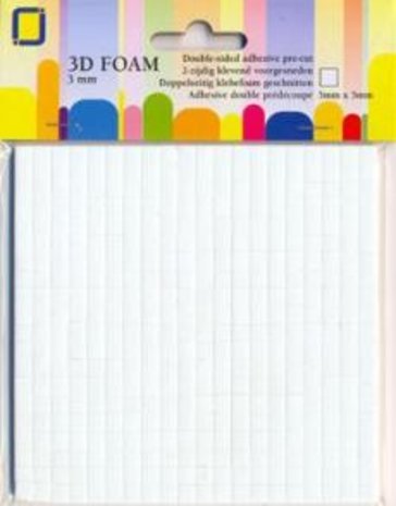 JEJE Produkt 3D Foam 5 mm x 5 mm x 3 mm (3.3103) JEJE Produkt 3D Foam 5 mm x 5 mm x 3 mm (3.3103)