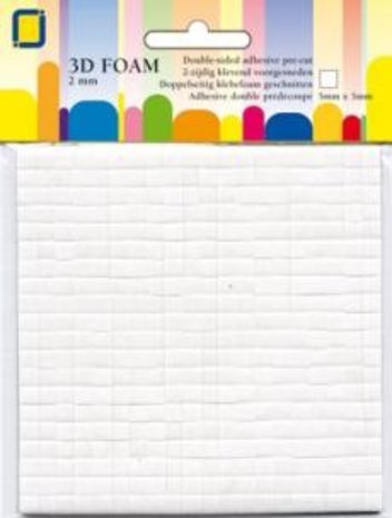 JEJE Produkt 3D Foam 5 mm x 5 mm x 2 mm (3.3100) JEJE Produkt 3D Foam 5 mm x 5 mm x 2 mm (3.3100)