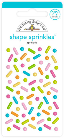 Doodlebug Design Sprinkles Shape Sprinkles (77pcs) (6622) (DISCONTINUED)