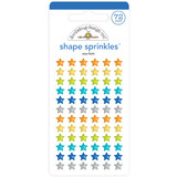 Doodlebug Design Star-fetti Shape Sprinkles (72pcs) (6625) (DISCONTINUED)