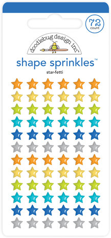 Doodlebug Design Star-fetti Shape Sprinkles (72pcs) (6625) (DISCONTINUED) Doodlebug Design Star-fetti Shape Sprinkles (72pcs) (6625) (DISCONTINUED)