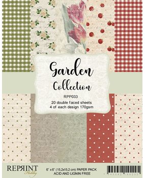 Reprint Garden Collection 6x6 Inch Paper Pack (RPP033) (DISCONTINUED) Reprint Garden Collection 6x6 Inch Paper Pack (RPP033) (DISCONTINUED)