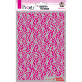 Pronty Crafts Pattern Leaves A5 Stencil (470.770.041) (DISCONTINUED)