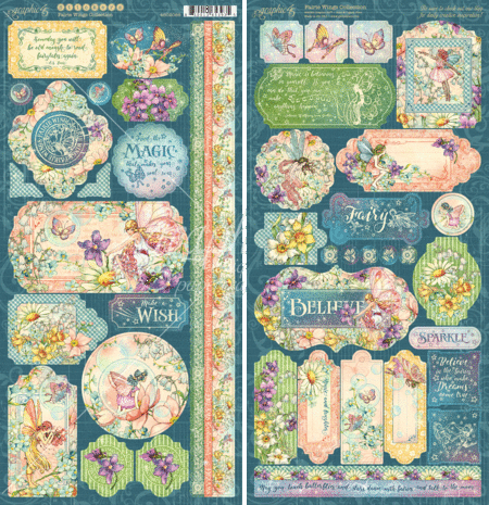 Graphic 45 Fairie Wings Stickers (4502086) (OUTLET)