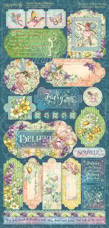 Graphic 45 Fairie Wings Stickers (4502086) (OUTLET)