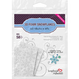 Scrapbook Adhesives 3D Foam Snowflakes (58pcs) (01216) (DISCONTINUED)