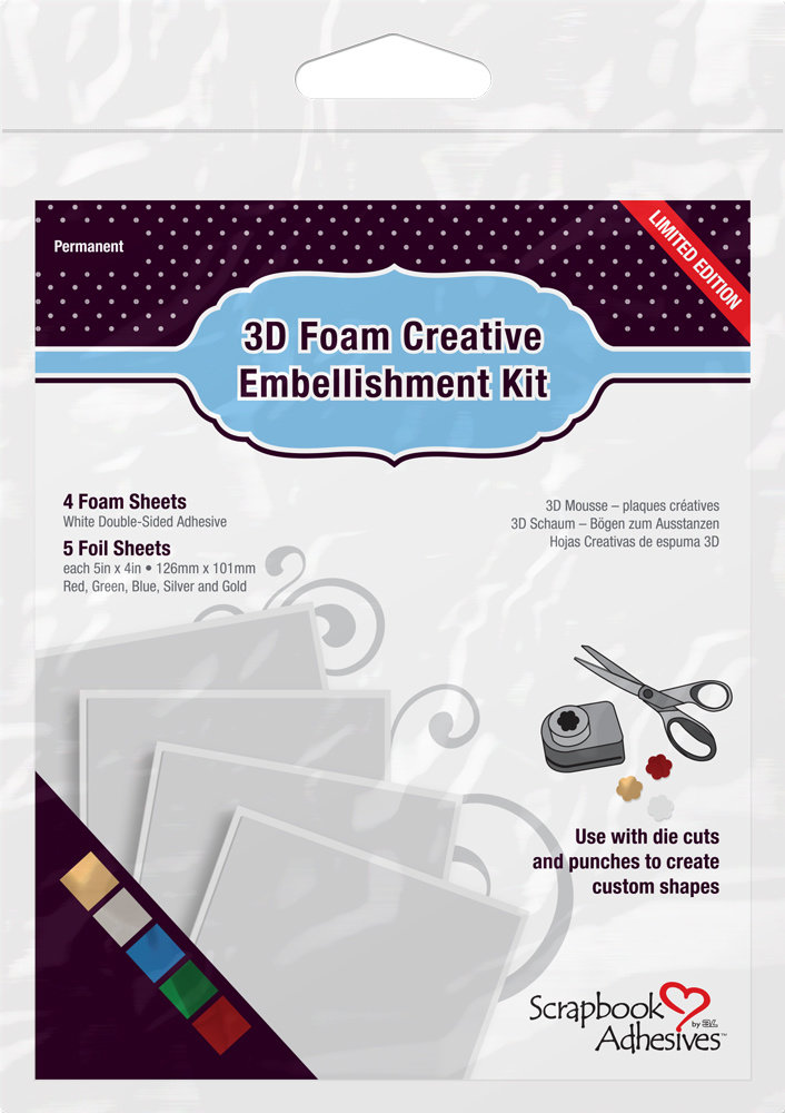 Scrapbook Adhesives 3D Foam Creative Embellishment Kit (01225) (DISCONTINUED)