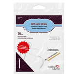 Scrapbook Adhesives 3D Foam Strips (76pcs) (01230)