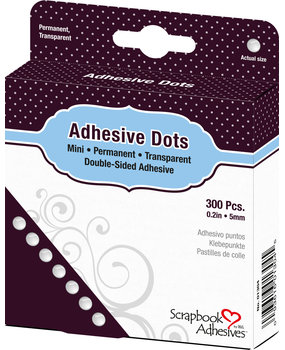 Scrapbook Adhesives Adhesive Dots Mini (300pcs) (01304)