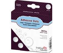 Scrapbook Adhesives Adhesive Dots Large (200pcs) (01308)