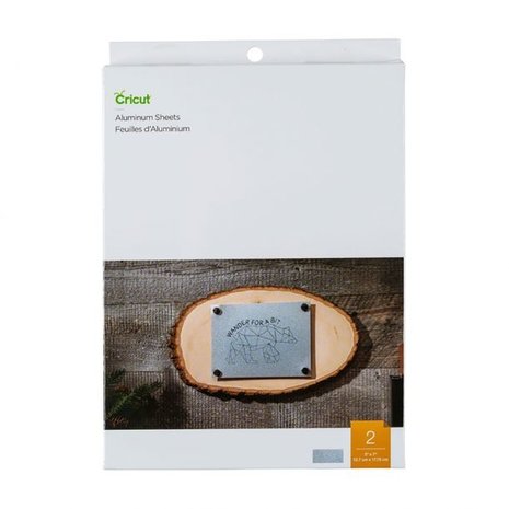 Cricut Aluminium Sheets 5x7 Inch Silver (2007460) (DISCONTINUED) Cricut Aluminium Sheets 5x7 Inch Silver (2007460) (DISCONTINUED)