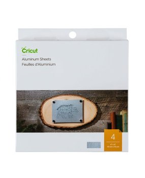 Cricut Aluminium Sheets 4x4 Inch Silver (2007461)