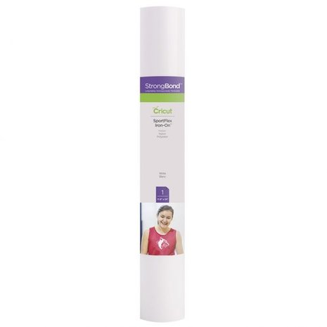 Cricut SportFlex Iron-On White (2007661) (DISCONTINUED) Cricut SportFlex Iron-On White (2007661) (DISCONTINUED)