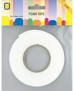 JEJE Produkt Foam Tape 2 m x 12 mm x 2 mm (3.3000) JEJE Produkt Foam Tape 2 m x 12 mm x 2 mm (3.3000)