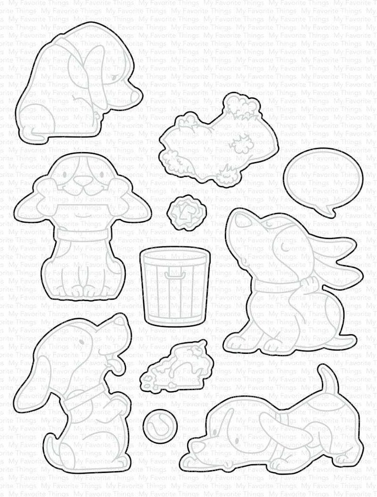 My Favorite Things Woof Pack Die-namics (MFT-1765) (OUTLET) My Favorite Things Woof Pack Die-namics (MFT-1765) (OUTLET)