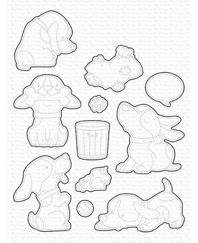 My Favorite Things Woof Pack Die-namics (MFT-1765) (OUTLET)