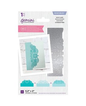 Gemini Snow Flurry Double-Sided Die (GEM-DSD-EDG-SNO) (DISCONTINUED)