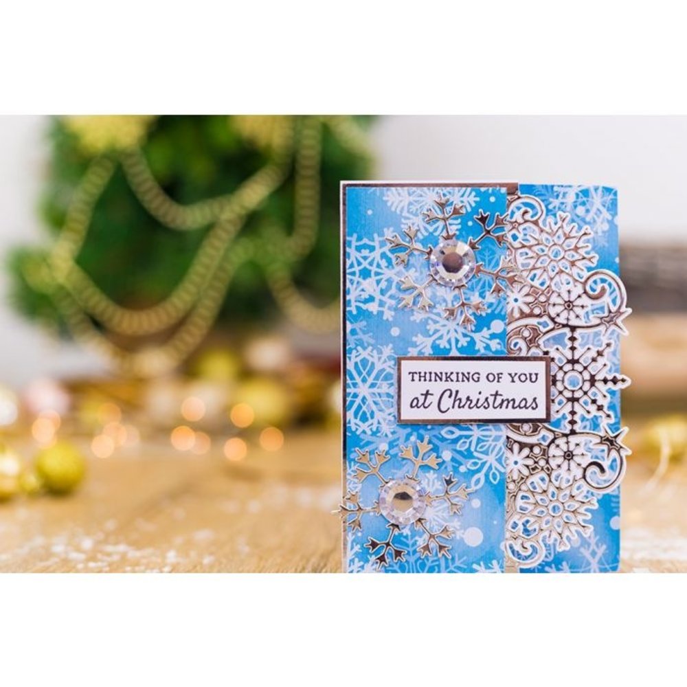 Gemini Snow Flurry Double-Sided Die (GEM-DSD-EDG-SNO) (DISCONTINUED) Gemini Snow Flurry Double-Sided Die (GEM-DSD-EDG-SNO) (DISCONTINUED)