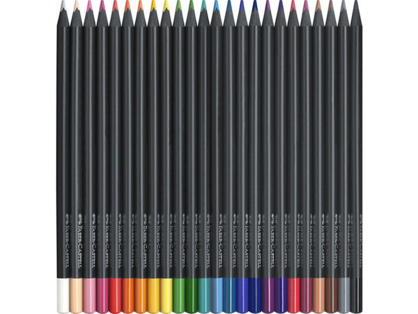 Faber Castell Black Edition Colour Pencils (24pcs) (FC-116424)