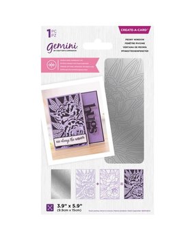 Gemini Peony Window Double-Sided Die (GEM-DSD-CAD-PEAWI) (DISCONTINUED)