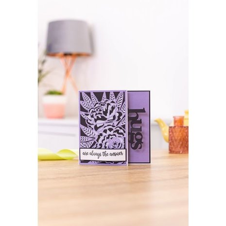 Gemini Peony Window Double-Sided Die (GEM-DSD-CAD-PEAWI) (DISCONTINUED)