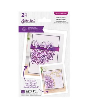 Gemini Abstract Floral Create-a-Card Dies (GEM-MD-CAD-AF) (DISCONTINUED)
