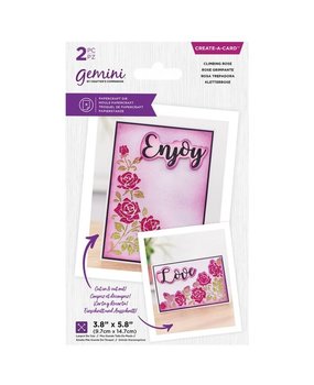 Gemini Climbing Rose Create-a-Card Dies (GEM-MD-CAD-CR) (DISCONTINUED)