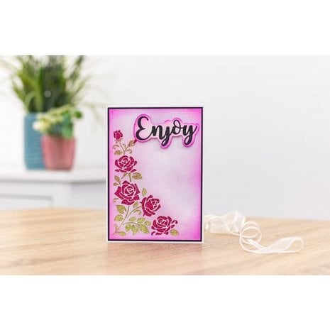 Gemini Climbing Rose Create-a-Card Dies (GEM-MD-CAD-CR) (DISCONTINUED)