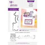 Gemini Feline Friends Stamp & Die (GEM-STD-CHRFEL) (OUTLET)