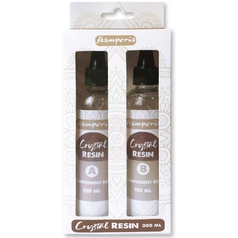Stamperia Crystal Resin (150ml) (2pcs) (KEN12) (DISCONTINUED)
