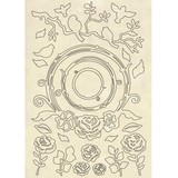 Stamperia Wooden Shapes A5 Garlands (KLSP082) (DISCONTINUED)